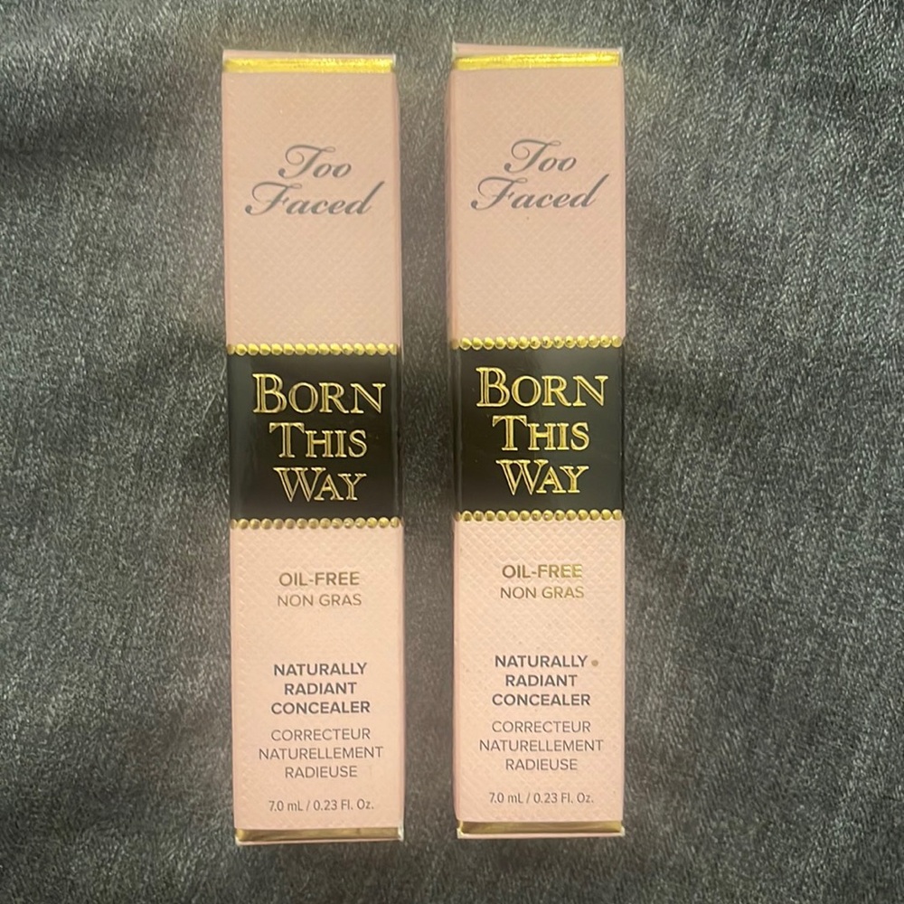 Too Faced
Born This Way Concealer x2
NEVER BEEN USED
Color: light medium